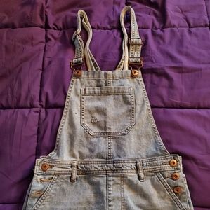 Forever 21 overall shorts